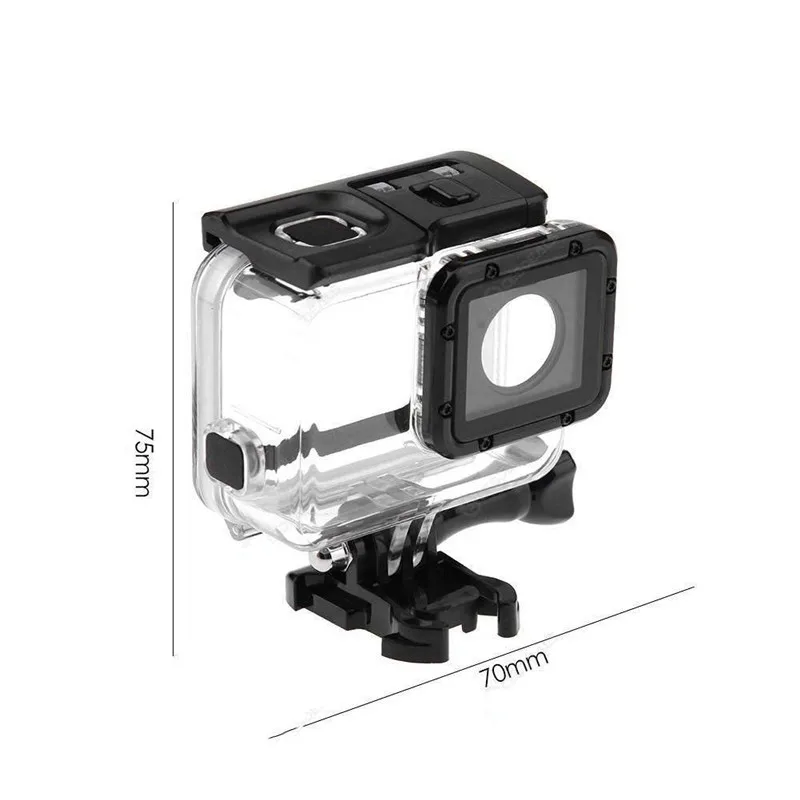 45 м подводный водонепроницаемый чехол для GoPro Hero 5 камера Дайвинг защитный чехол