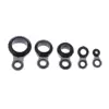 10 Pieces Fishing Rod Guide Replacement Tip Spare Parts Repair and Tips Repair Eye Loop Kit for Spinning Rods Sea Fishing ► Photo 2/3