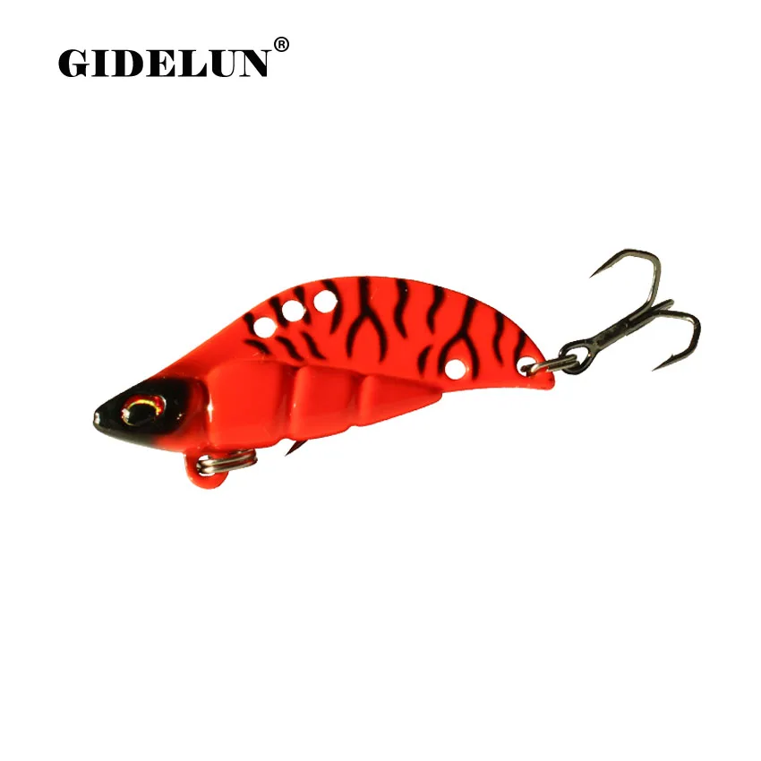 Metal Bait 2pcs Fishing Lures 5g/10g/15g Hard Bait Fishing Tackle Copper  Vibration Blade Lure Trout Bait