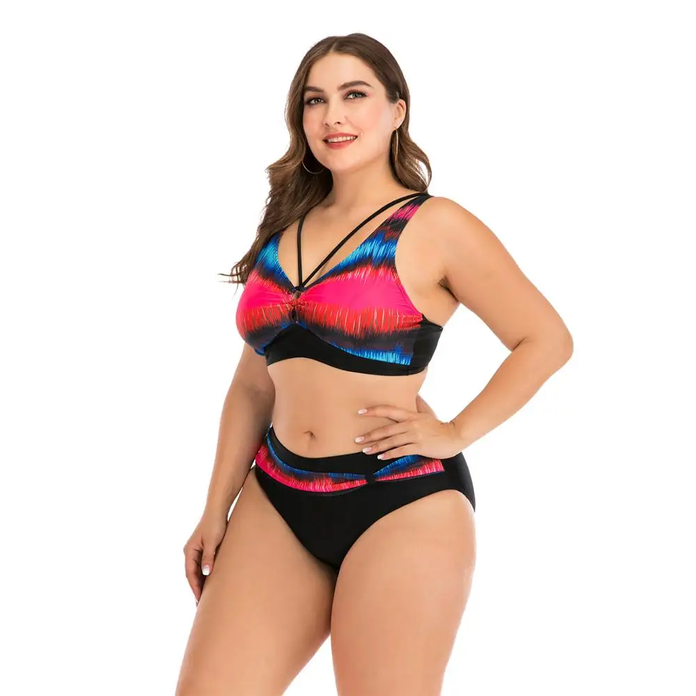 Swimsuit Women's Swimsuit with High Waist Female Swimsuits Separate Swimwear Women's Large Size Bikinis 2020 Woman Plus Size 4xl Swimsuit Women's Swimsuit with High Waist Female Swimsuits Separate Swimwear Women's Large Size Bikinis 2020 Woman Plus Size 4xl