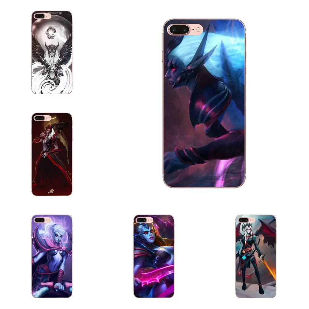 Dota 2 Vs Vengeful Spirit Soft Mobile Pouch For HTC Desire 530 626 628 630 816 820 830 One A9 M7 M8 M9 M10 E9 U11 U12 Life Plus |
