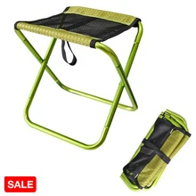 Открытый складной стул для рыбалки ультра легкий портативный складной рюкзак Кемпинг ткань Оксфорд алюминиевый сплав стул для пикника кемпинга