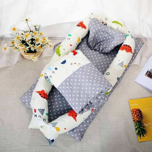 3 PCS SET H Многофункциональный Комплект из трех предметов, кровать для кроватки, портативная детская бионическая кровать для новорожденных, бионическая кровать для матки - Цвет: 3 PCS SET H