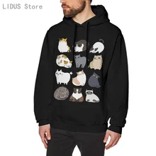 

Cats Cats Cats Hoodie Sweatshirts Harajuku Creativity Streetwear Hoodies