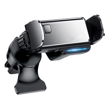 

Car Navigator Integrated Phone Holder Universal Multi-Functional Mobile Phone Holder Black