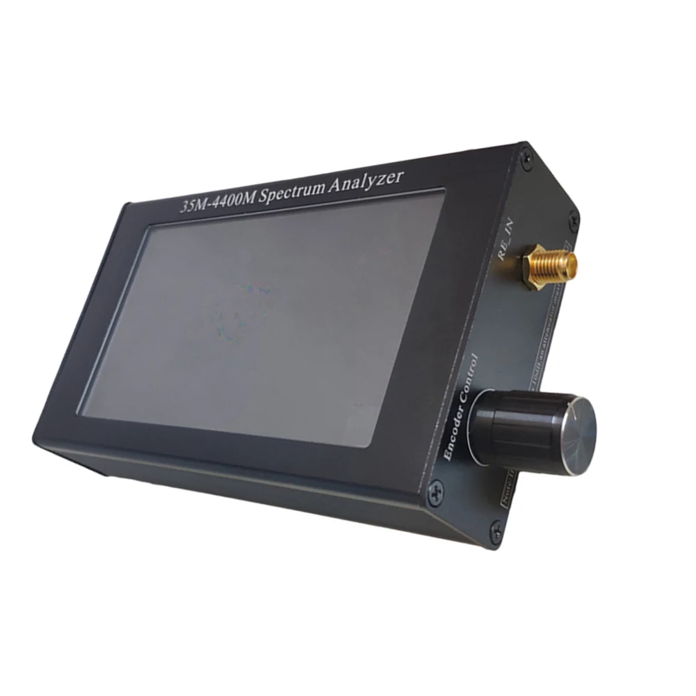 US $84.40 Spectrum Analyzer Handheld 43inch LCD Display Screen 35M4400MHZ Professional Simple For Interphone Signal Measurement Exact