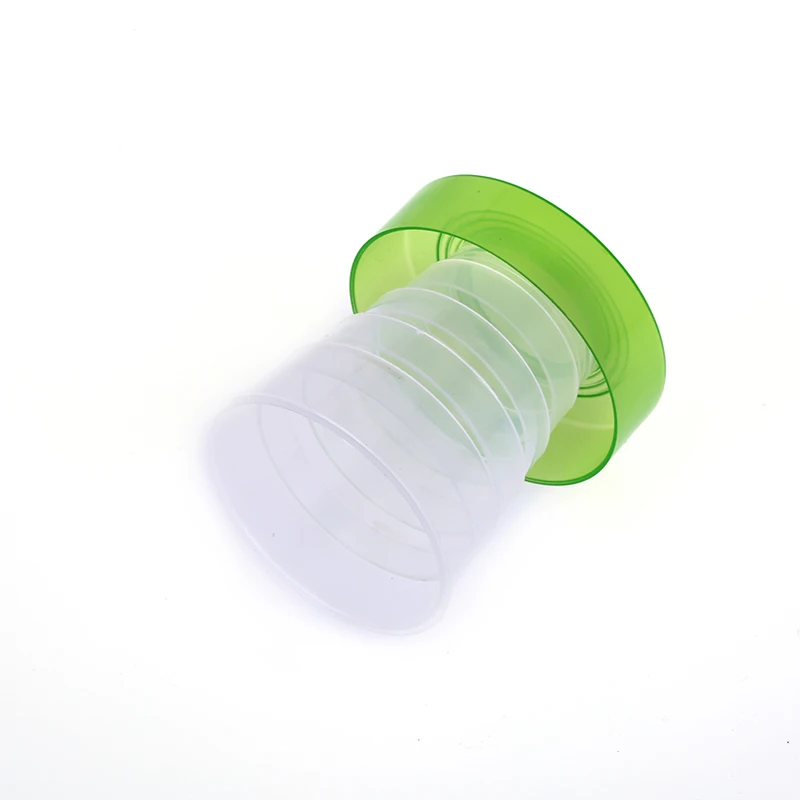 Складные пластиковые чашки Портативные складные телескопические походная