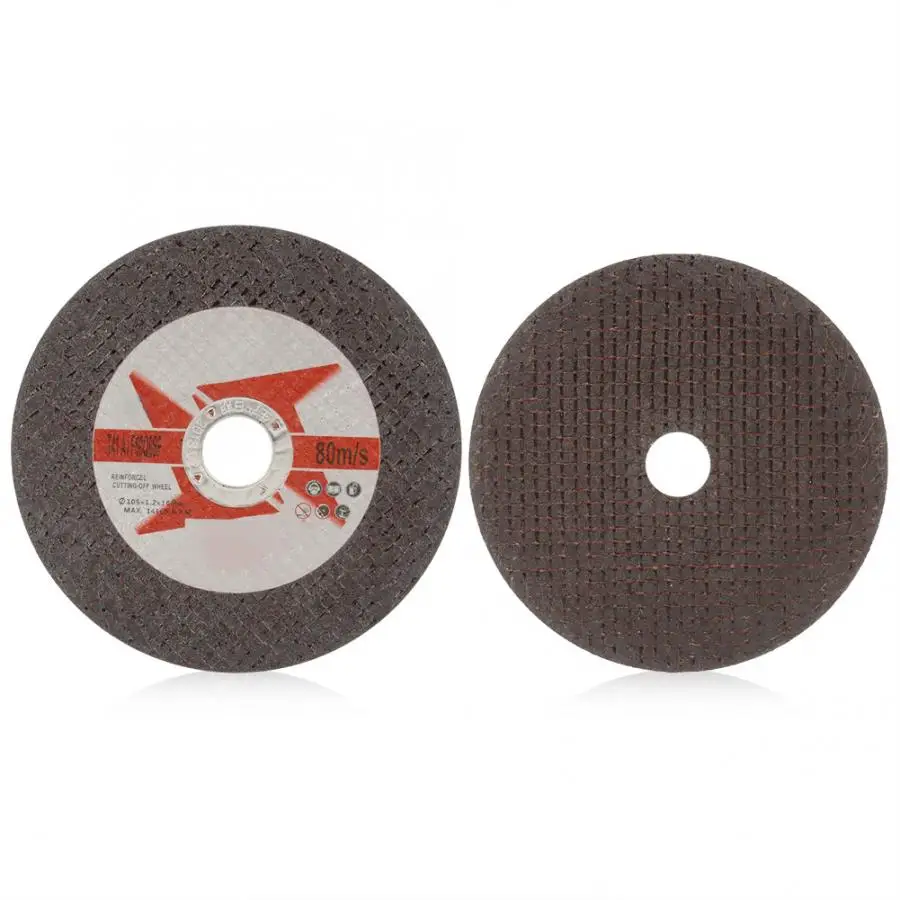 25Pcs 36 Grit Resin Cutting Wheel Disc Circular for Angle Grinder Black 105*16*1.2mm
