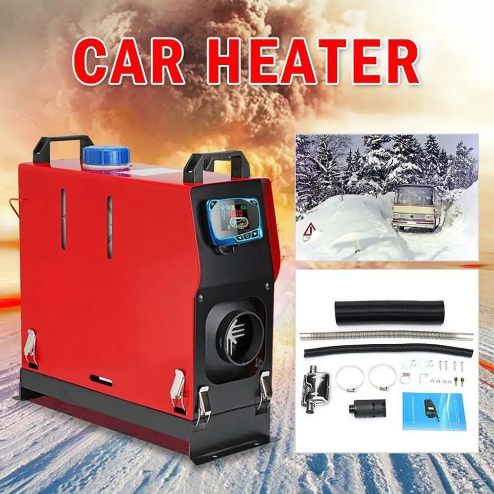 12V/24V 5/8KW Дизельный подогреватель воздуха 8000 Вт одно отверстие Все в одном ЖК