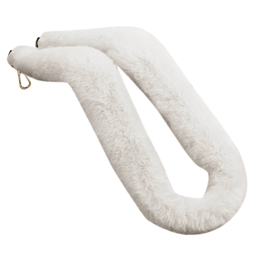 Сменный женский плюшевый ремень сумка на ремне для сумки из искусственного меха