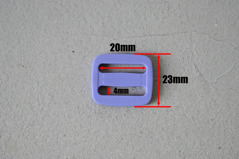 20 sets plastic side release buckles D rings 20mm clip clasp knapsack straps tri-glides sliders DIY dog collar bags accessories