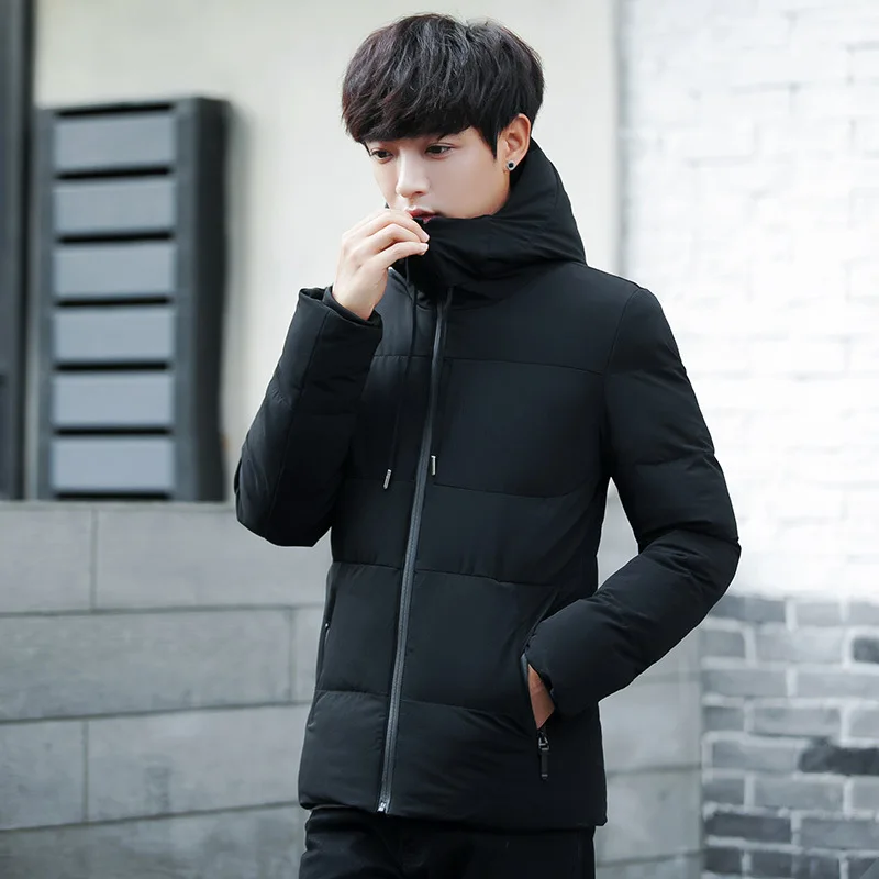 Down Puffer Jacket Monclair Winter New Men Korean Version Short Windproof Warm Jacket Casual Male Outwear Jackets