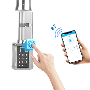 

Smart Lock With APP Keyless Electronic Fingerprint Door Lock BT Wifi Password Lock Anti-theft Lock with Key Electric Lock