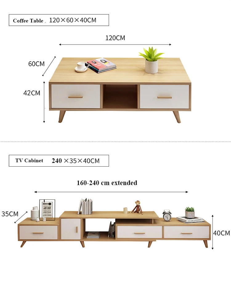 Специальное предложение, журнальный столик в скандинавском стиле, тумба под телевизор, гостиная, простой современный журнальный столик, шкаф, боковая тумба, набор, комбинация