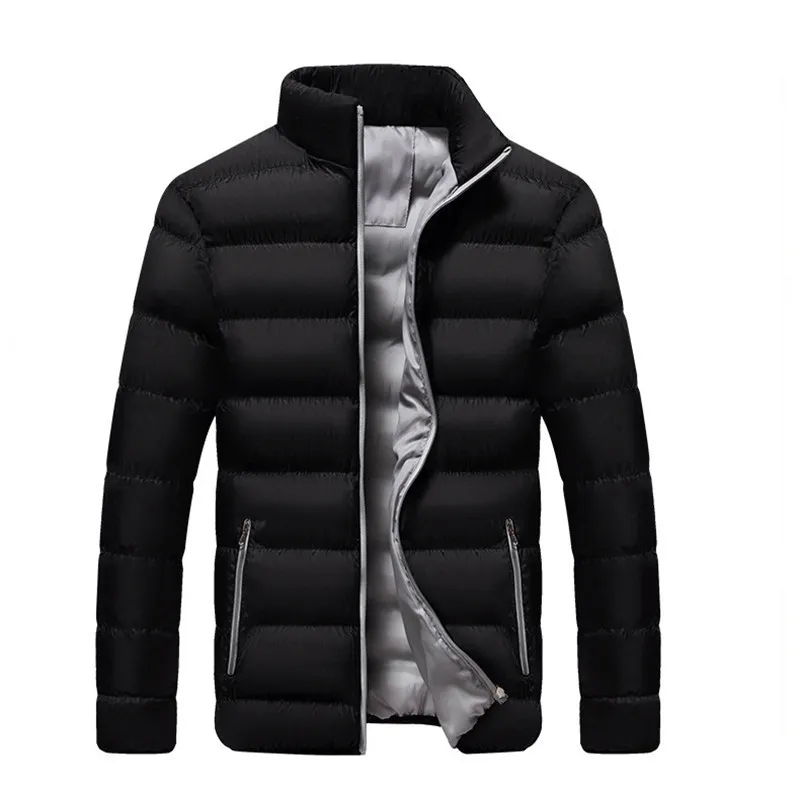 Осенне-зимние мужские куртки 5XL 6XL 7XL бюст 132 см хлопок с длинным рукавом мужские зимние куртки