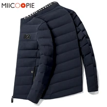 Бренд, зимний пуховик, мужская куртка, повседневная, теплая, толстая, на молнии, Doudoune Homme, высокое качество, зимние парки, верхняя одежда, мужская одежда