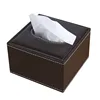 Leather Square Tissue Box for Home, Modern Cover Paper, Car Napkins Holder, Home Organizer, Decoration Tools 3