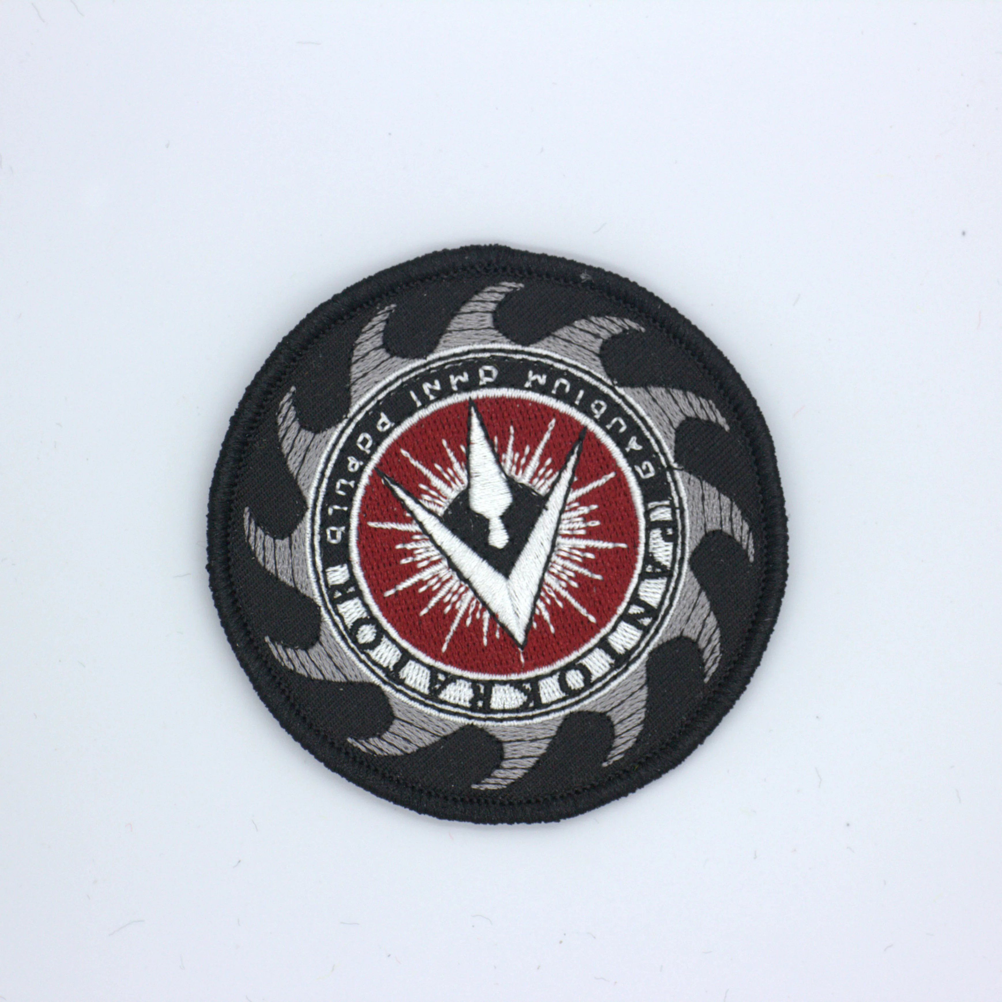 Iron-On Embroidered Patches For Clothing DIY Stripes Applique Clothes Stickers Iron On Patches Badges personality 5