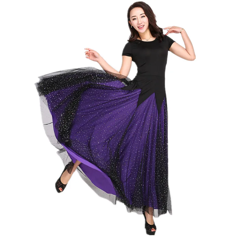 Бальное платье вальс современное танцевальное бальное платье танцевальные соревновательные платья стандартный бальный зал Одежда для танцев танго платье