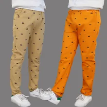 Детская одежда; повседневные брюки для мальчиков; Новинка года; модная повседневная одежда в Корейском стиле для мальчиков 4-15 лет; сезон весна-осень