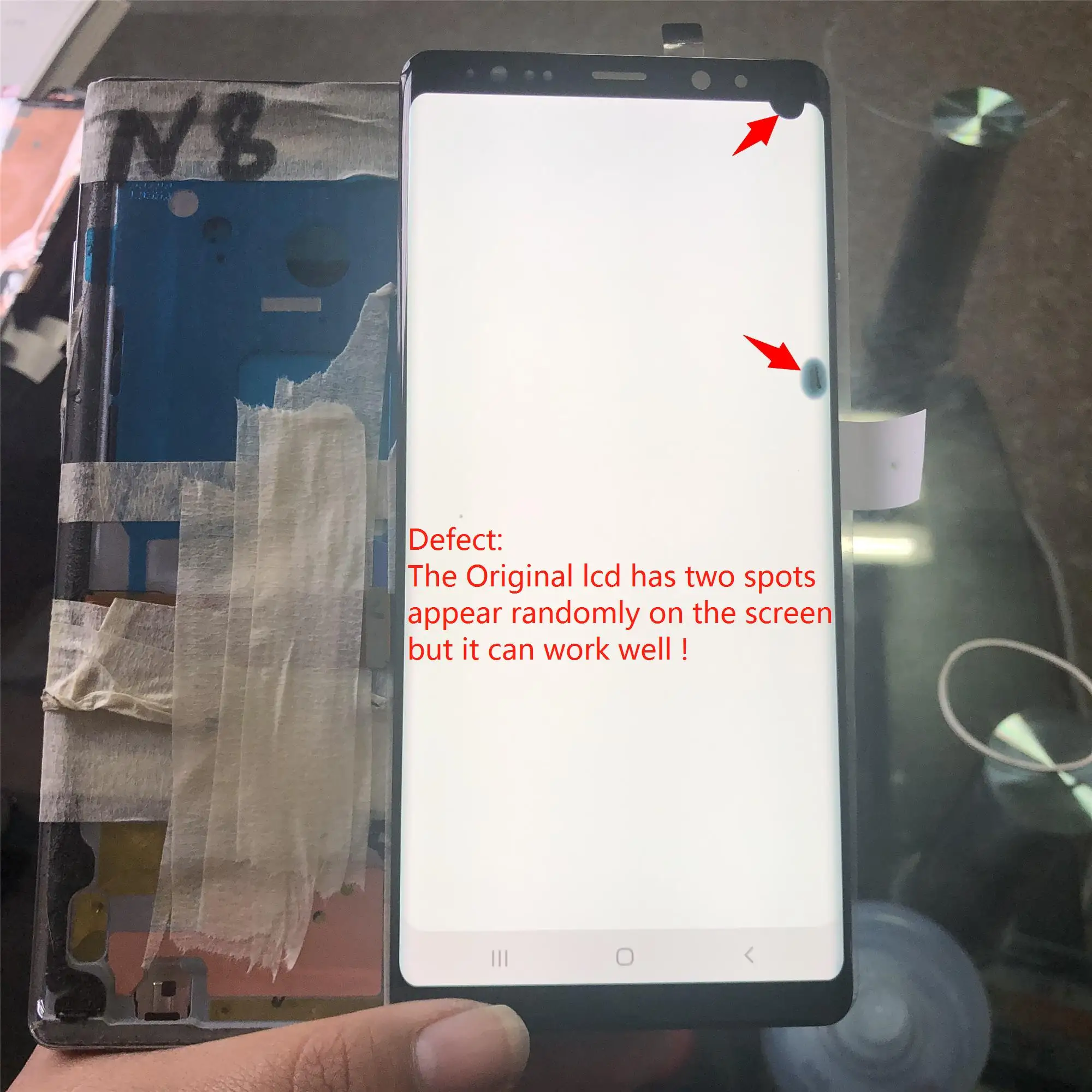 6 3 &quotОригинальный SUPER AMOLED дисплей для SAMSUNG Galaxy NOTE 8 ЖК N950 N950F сенсорный экран Замена
