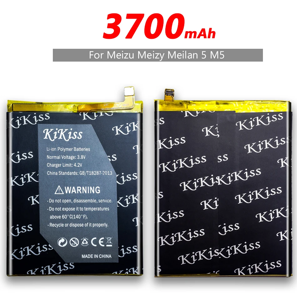 Free Tool BA611 Mobile Phone Battery 3700mAh for Meizu M5 / Meizy Meilan 5 +Tracking Number | Мобильные телефоны и