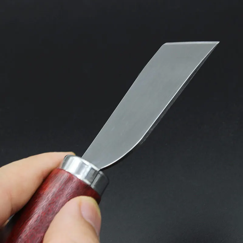 Профессиональный нож для резки кожи, нож для вырезания лезвие из нержавеющей стали кожаный инструмент режущий инструмент кожаный резак