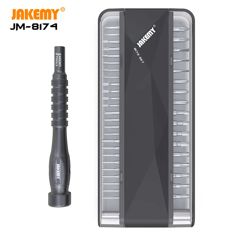 

JM-8174 45 in 1 Professional Screwdriver Repair Tool box Set with Multi-layer Design for Home Improvement DIY Repair