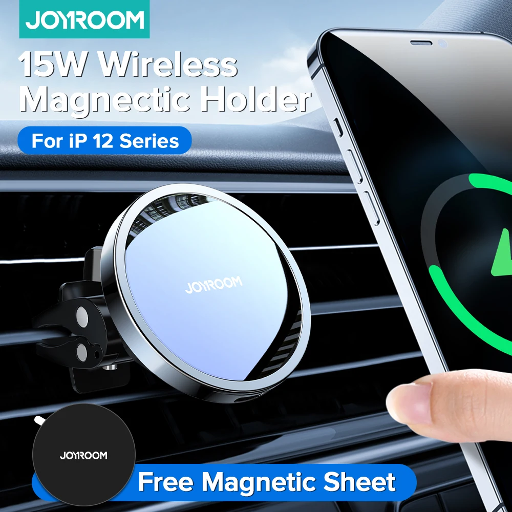 

Магнитное Беспроводное зарядное устройство Автомобильный держатель для телефона для iPhone 13 12 Pro Max Qi 15 Вт Быстрая зарядка Автомобильный держатель для телефона для iPhone 12 11 в положении лежа