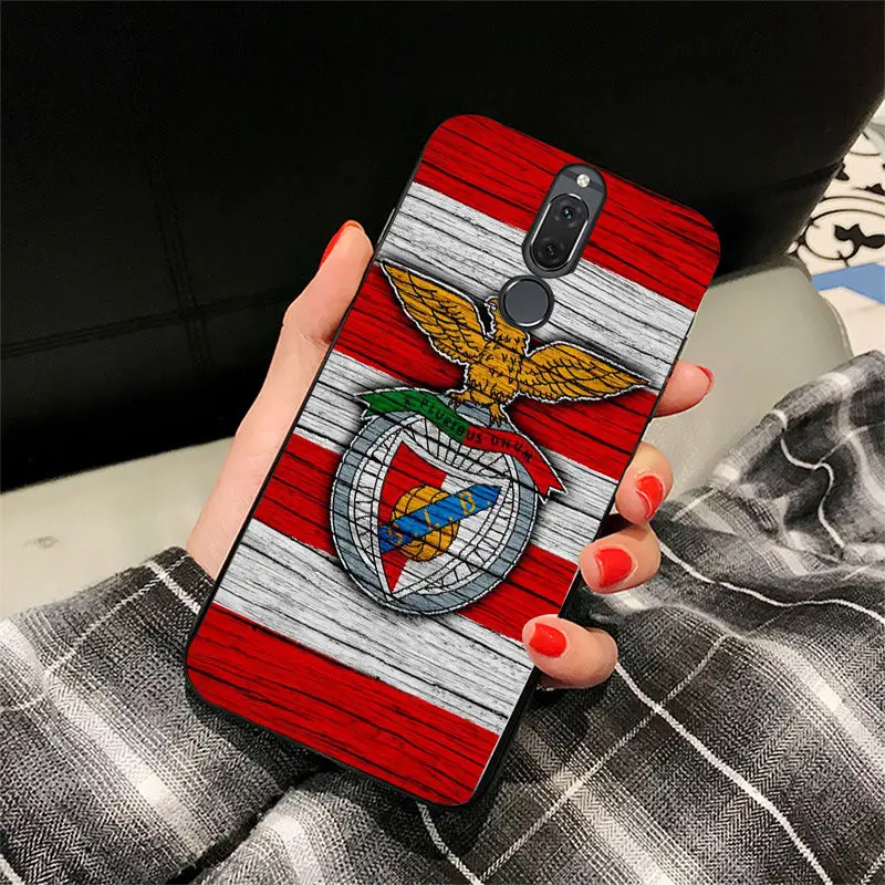 Чехол для телефона для Benfica FC чехол huawei P8 чехол P9 P10 P20 P30 Pro черный мягкий ТПУ DIY чехол для Honor 8 9 Honor 20 V10 Y5 Y6 Y9 Y7