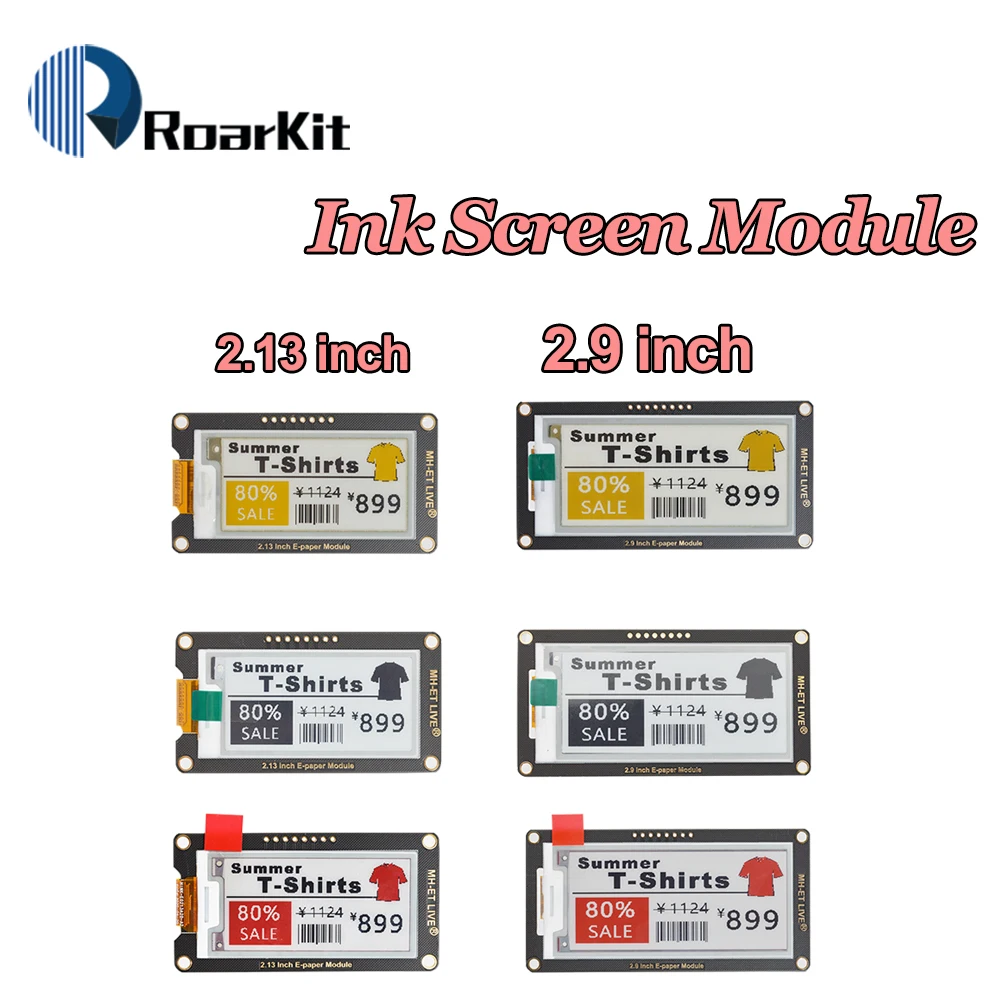 Модуль электронной бумаги 2 13 дюйма 9 E Ink экран дисплея EInk поддержка SPI для Arduino UNO