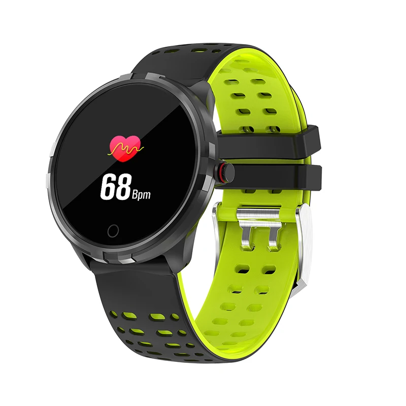 green Новые X7 смарт-часы 4G Круглые Android часы телефон MTK6739 четырехъядерный умные часы мужские AMOLED relogio inteligente сердечный ритм звонок - Цвет: green