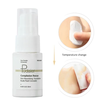 

20ml Temperature Change Complexion Foundation Cream Concealer Facial Moisturizing Makeup Base Cosmetic Primer TSLM2