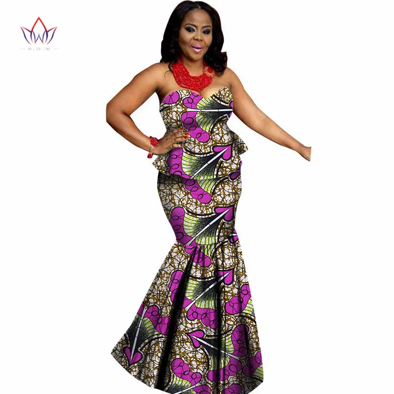 9 summer traditional african sleeveless Skirt set dashiki africa skirt and top ladies clothes clothing high quality 6xl WY461 - Цвет: 9