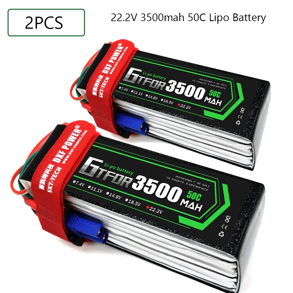 GTFDR 3500mAh 22 2 V 50C-100C Lipo батарея 6S XT60/DEANS/XT90/EC5 для AKKU Drone FPV Truck four axi Helicopter RC Car Airplane |