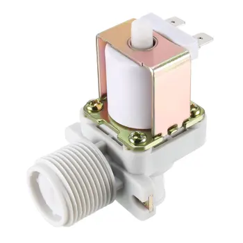

uxcell G3/4" Water Solenoid Valve DC 12V N/O Normally Open 21.5mm Male Thread Inlet Valves with Filter