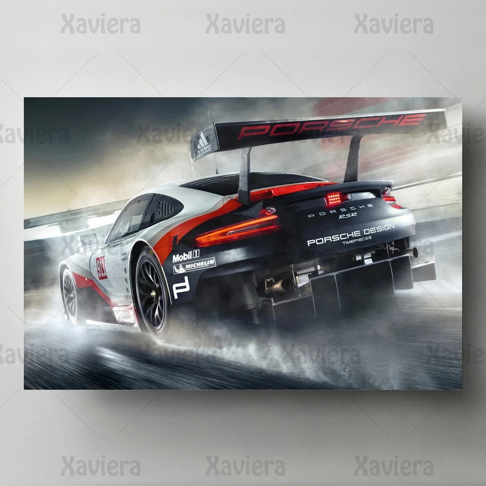 Современная Настенная Картина на холсте 911 Rsr Racing Классические Постеры и принты