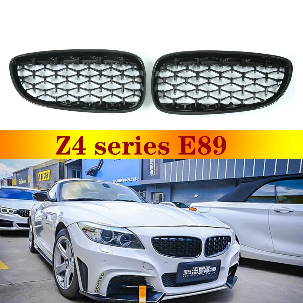 Алмазная решетка переднего бампера для BMW Z4 E89 украшение автомобиля 2009