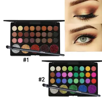 

29color Diamond Glitter Eyeshadow Palette Shimmer Lasting Waterproof Eyeshadow Palette Fashion Eye Makeup Powder TSLM2