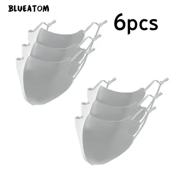 

6pcs Ice Child adult Silk Fashion mask Washable Anti Dust Allergies Mask Travel Reusable Adjustable