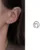 Fashion Gold Cross Clip Earrings For Women Girls Cute Pearl Cubic Zirconia Ear Cartilage Cuff Without Piercing Jewerly Set 