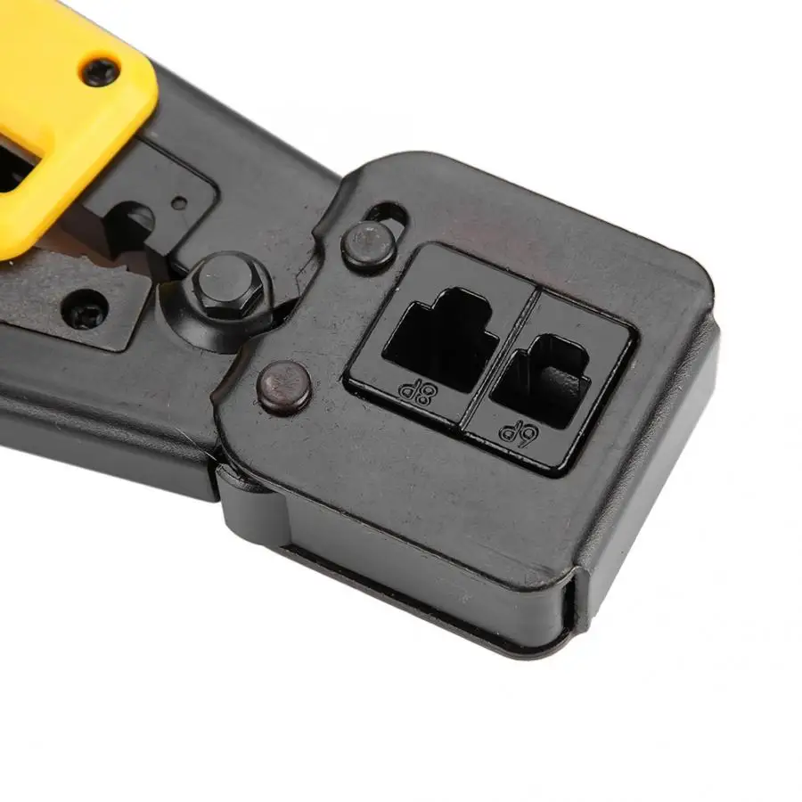 RJ45 6P 8P сетевые плоскогубцы многофункциональные ножницы пирсинг Хрустальная головка обжимные плоскогубцы(синий