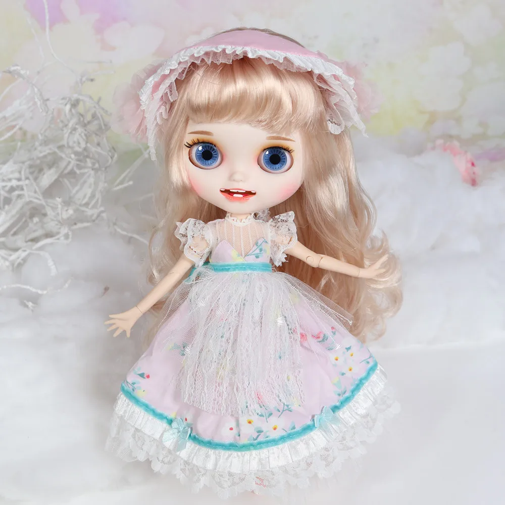 ICY Blyth Doll Pouting and Smilling Mouth Carved lips Matte face Joint body 1/6 bjd,licca,jerryberry,pullip