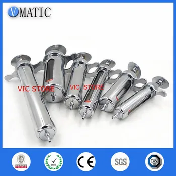 

High Quality Well Made 20cc ml Stainless Steel Metal Syringe