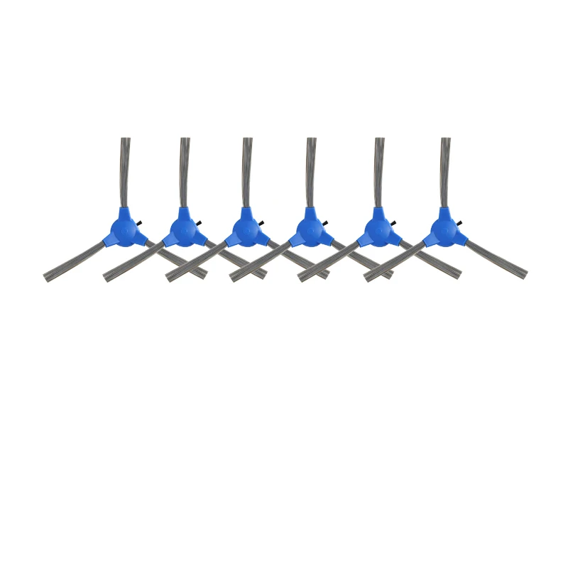6pcs side brush Пылезащитный hepa фильтр, боковая щетка для швабры сменные комплекты для Cecotec Conga 1090 роботизированные Запчасти для пылесоса - Цвет: 6pcs side brush