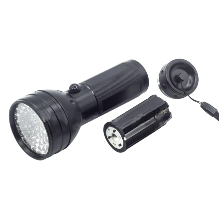 Портативный мини 51 Светодиодный УФ-светильник 390-400NM Ультрафиолетовый флэш-светильник фонарь подсветка чернила Маркер лампа DNJ998
