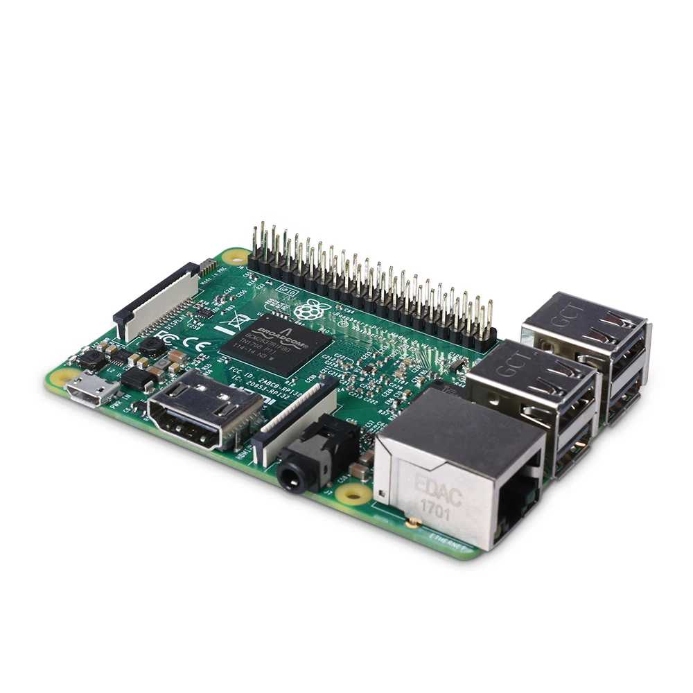 Raspberry Pi 3 Model B с Wi-Fi и Bluetooth Raspberry Pi 3B макетная плата 1 ГБ ОЗУ Raspberry Pi плата