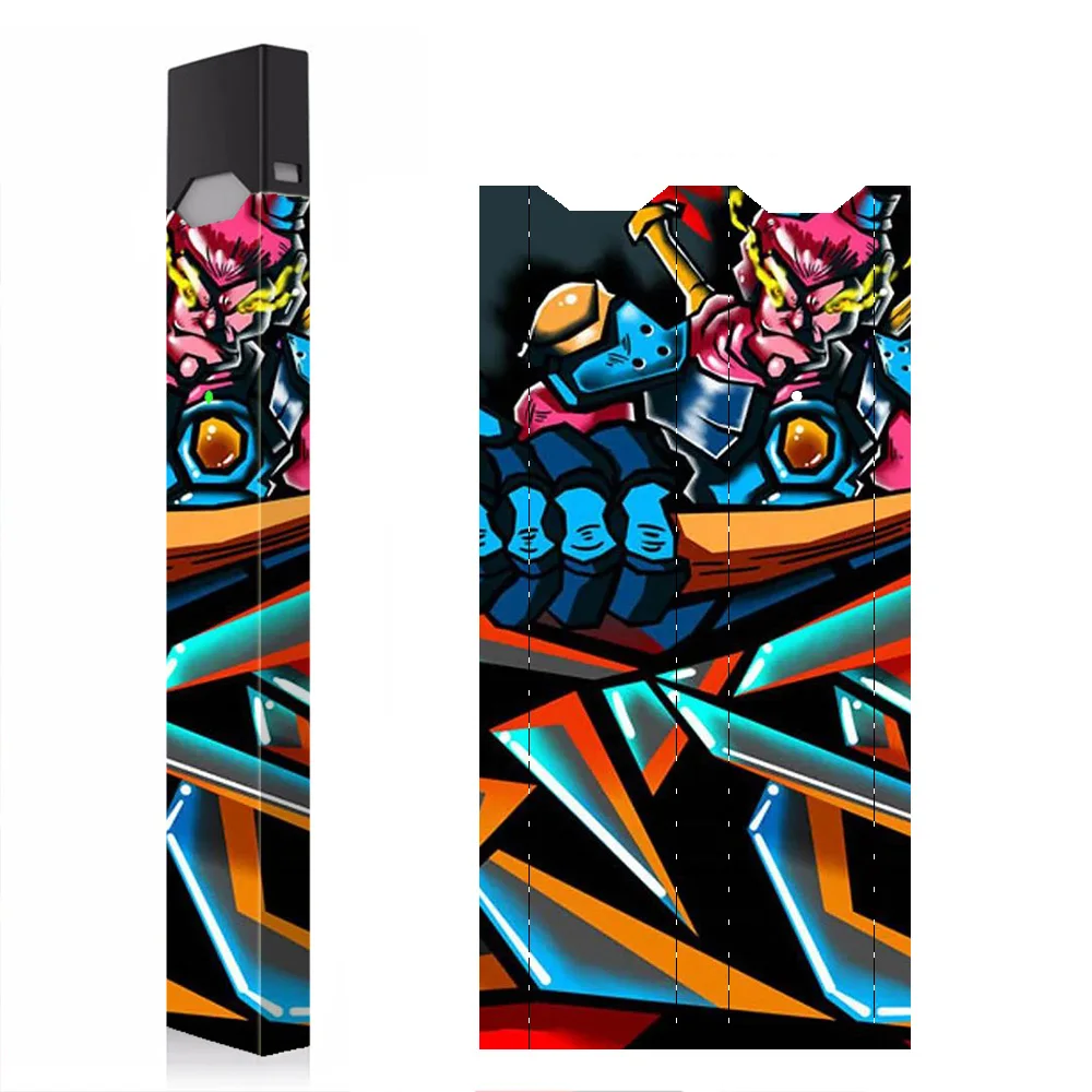 Пользовательская наклейка Juul для электронных сигарет граффити виниловая