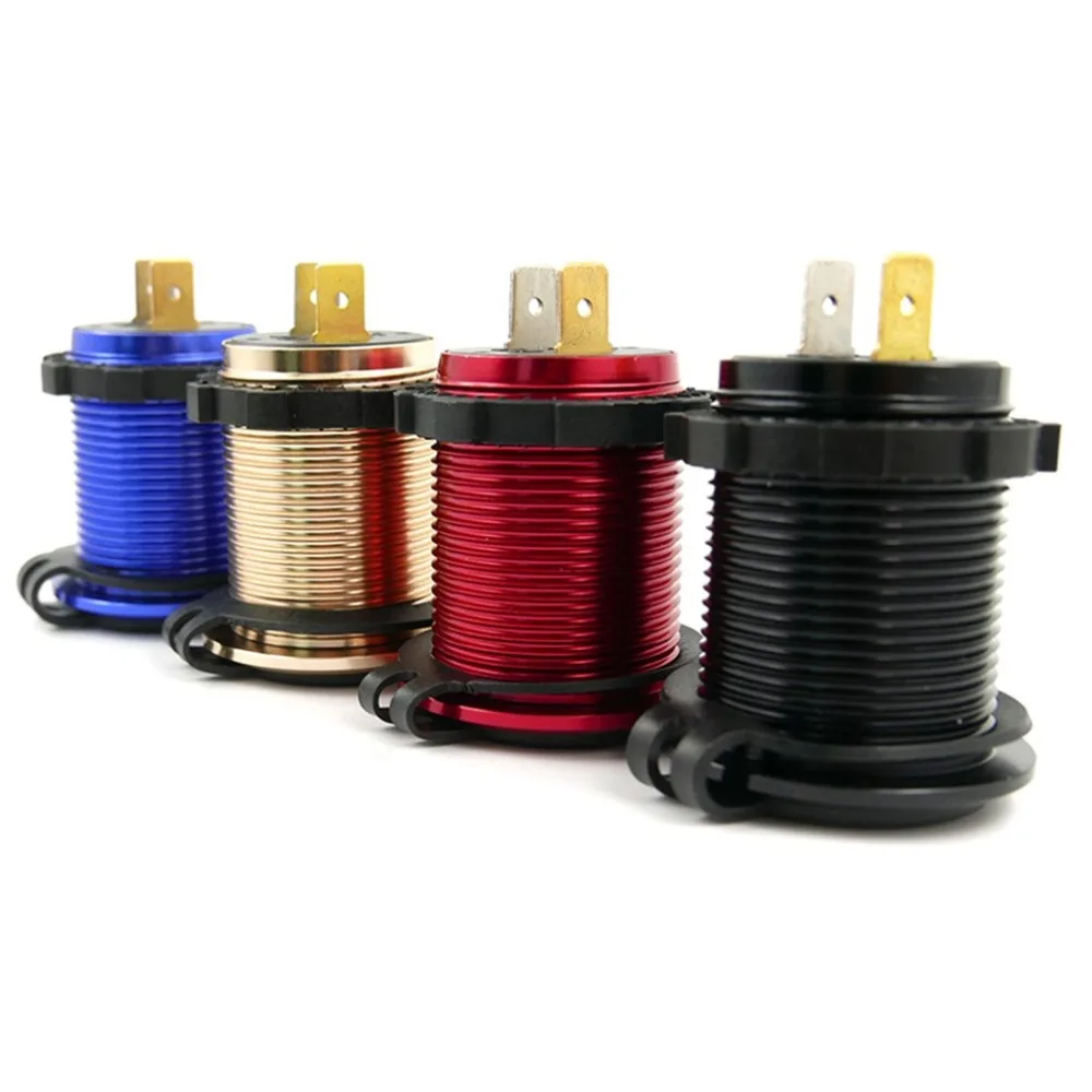 DC 12 V-24 V 4.2A Dual USB светодиодный Авто Зарядное устройство для мото Авто Грузовик ATV Лодка адаптер розетка Мощность Зарядное устройство s