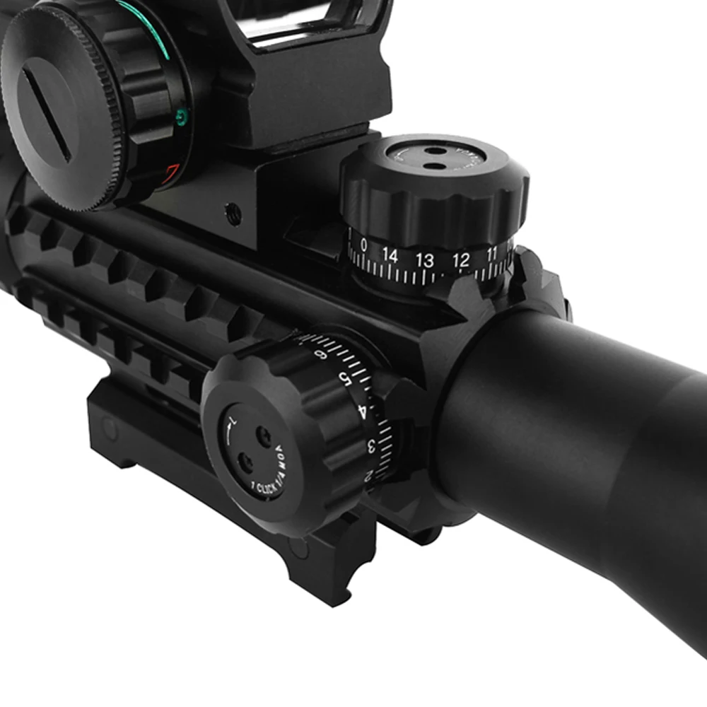 

Outdoor Hunting Airsofts Riflescope 4-12X50EG Tactic Air Red Dot Lasers Sight Hunting Scope Holographic Hunting Optics